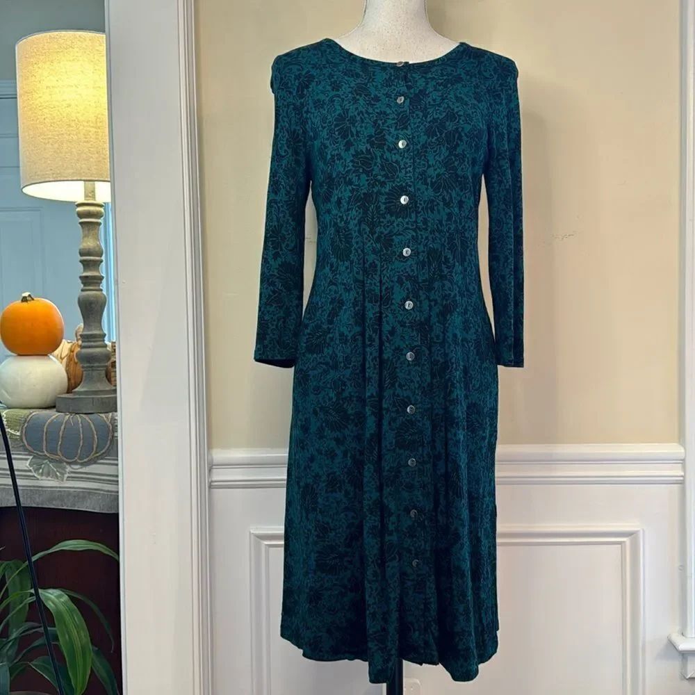 J.Jill Button Down Dress
